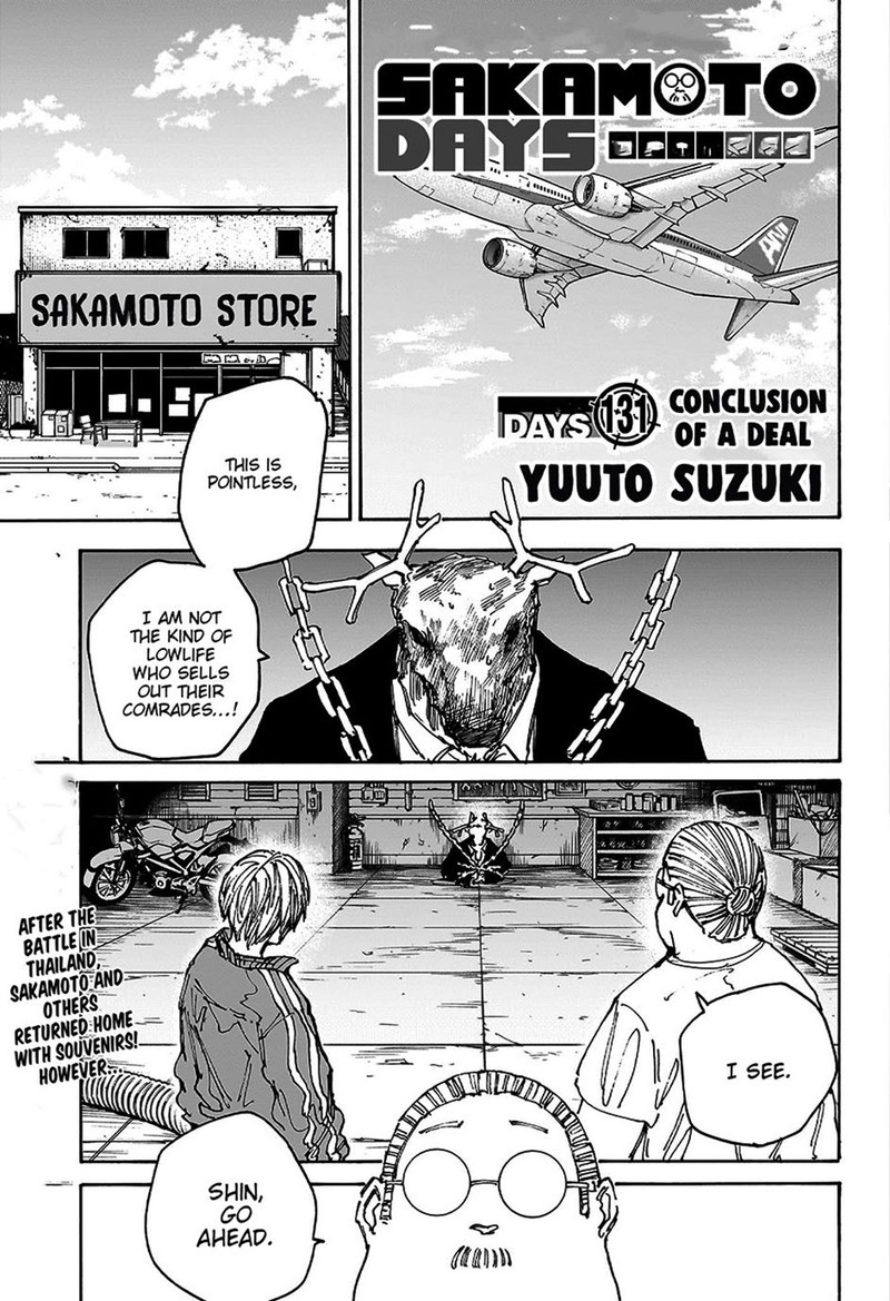 Sakamoto Days Chapter 131